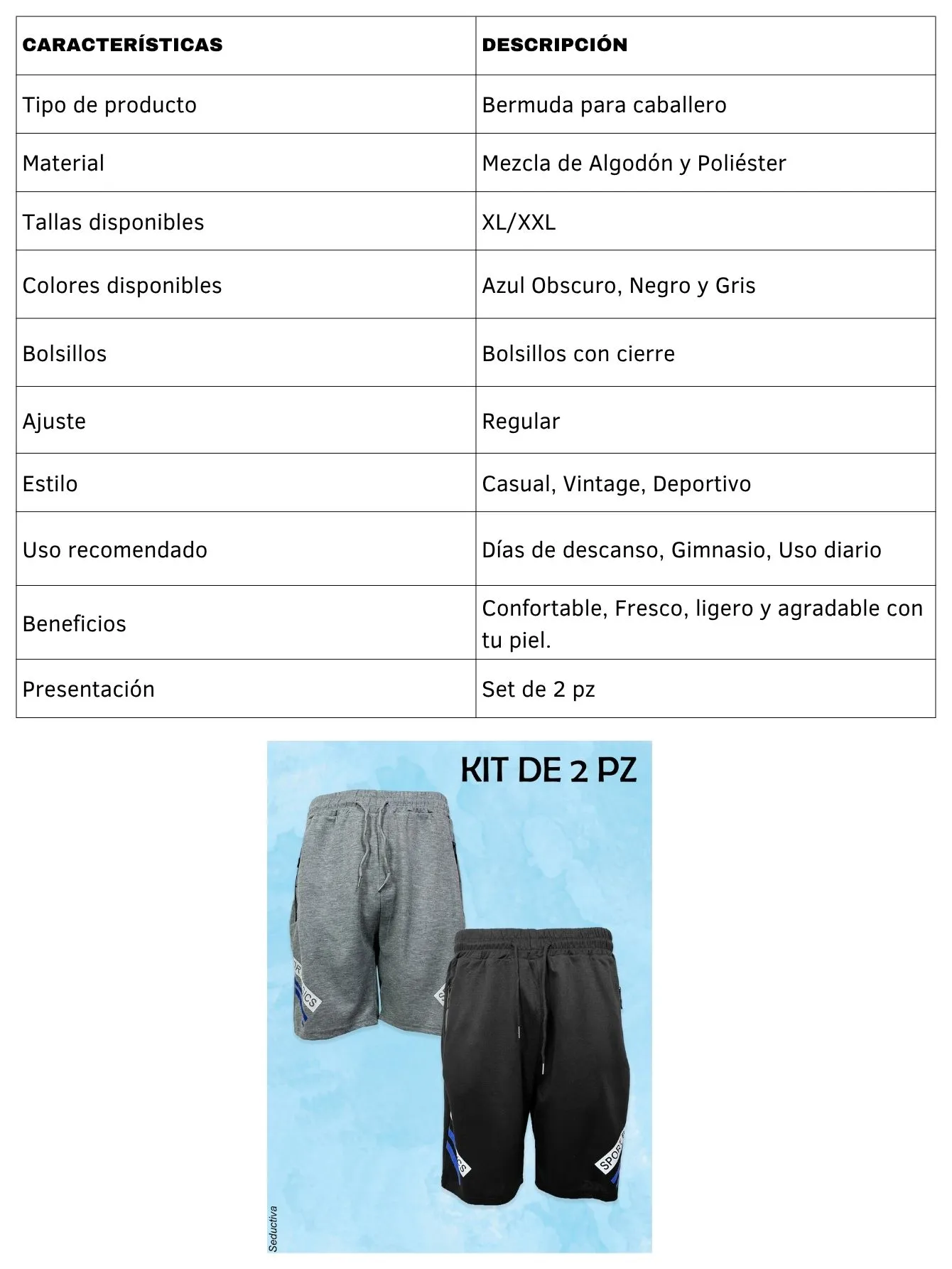 BXH111 KIT DE 2 2320